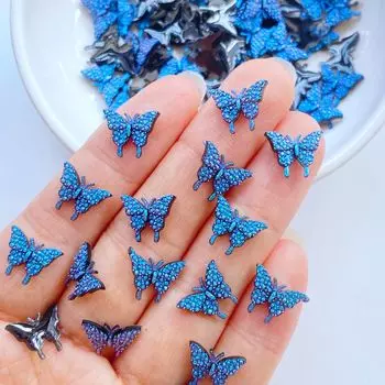 Мини фигурки бабочек из канифоли TSXJY (100 шт.)