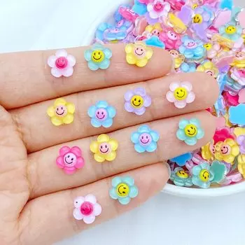 Мини фигурки цветов из канифоли TSXJY