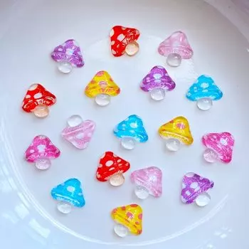 Мини-фигурки грибов из смолы TSXJY, 50 шт