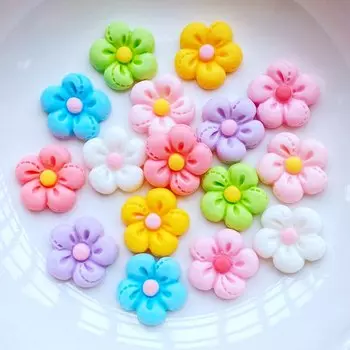 Мини-фигурки из смолы с цветочным принтом TSXJY