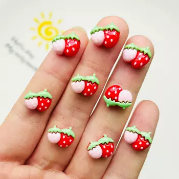 Мини фигурки клубники Mate Birds