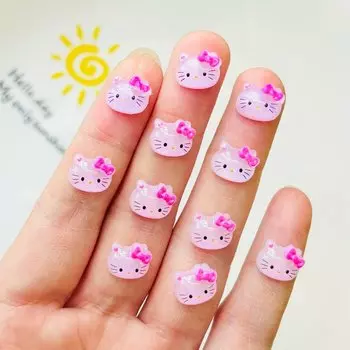 Мини фигурки котенка из полимера MINISO 50 шт