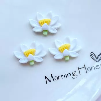 Мини-фигурки лотоса из смолы TSXJY, набор из 10 штук