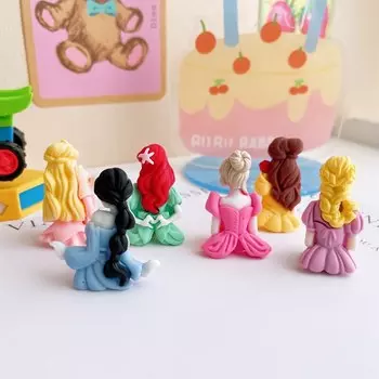 Мини фигурки принцесс из смолы MATE BIRDS