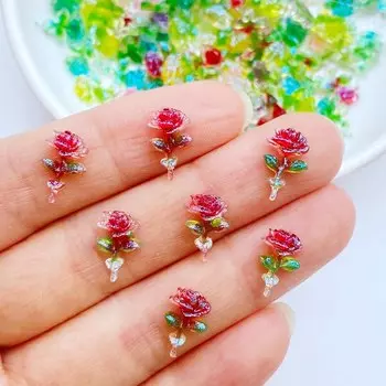 Мини фигурки роз из канифоли TSXJY