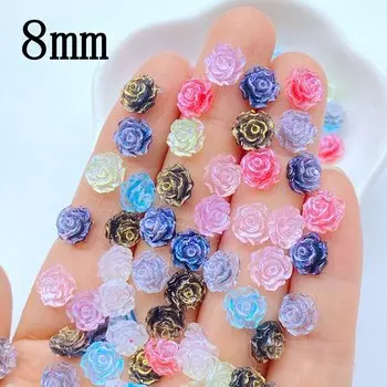 Мини-фигурки розы из смолы 100 шт TSXJY