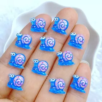 Мини фигурки улитки из канифоли TSXJY