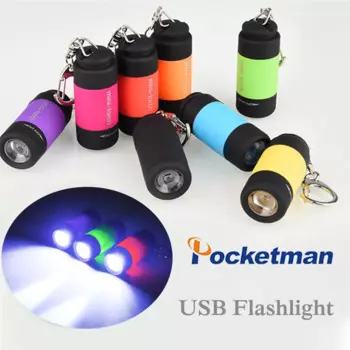 USB-фонарик POCKETMAN черный
