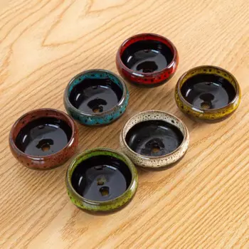 Керамические цветочные горшки набор из 6 штук