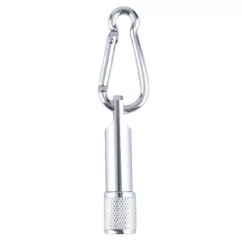 Мини-фонарик для ключей LED красный