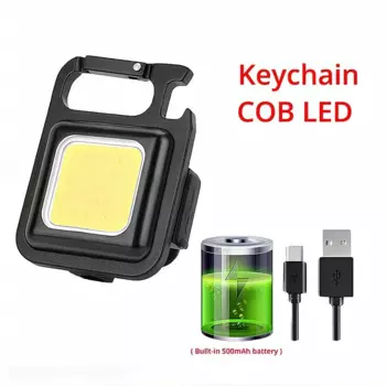 Мини-фонарик HVIERO COB, USB-зарядка