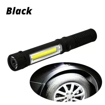 Мини-фонарик-ручка HVIERO черного цвета