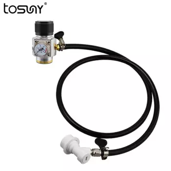 Мини-газовое зарядное устройство sothream, CO2, 0-90 PSI, с регулятором, для газированной воды, пива, домашнего использования