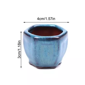 Мини горшок для суккулентов PlumHOME фиолетовый