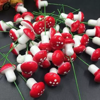 Мини-грибы для террариума GCDHome, 10 шт.