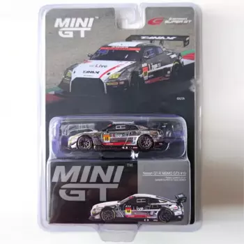 MINI GT 1:64 Nissan 10 R35 GTR NISMO SUPER GT #10 #540 модель автомобиля из литого сплава