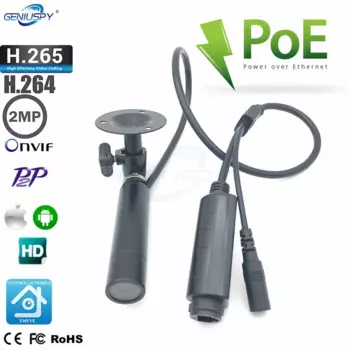 Мини-IP-камера видеонаблюдения, 1080P, POE, POE, XMEYE