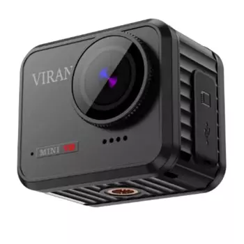 Мини Экшн-камера 4K 60fps Ultra HD 16 МП Wifi 145 ° 10 м корпус Водонепроницаемая камера для видеозаписи на шлем Спортивная DV-камера