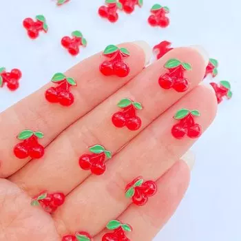 Мини кабошоны вишни 40 шт. TSXJY