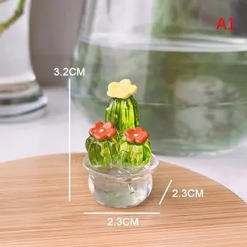 Мини-кактусы из муранского стекла MOONBIFFY