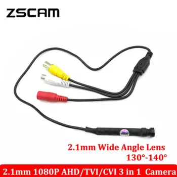 Мини-камера видеонаблюдения, 2 МП, объектив 1080 мм