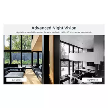 Мини-камера видеонаблюдения, 3 Мп, 1080P, Wi-Fi