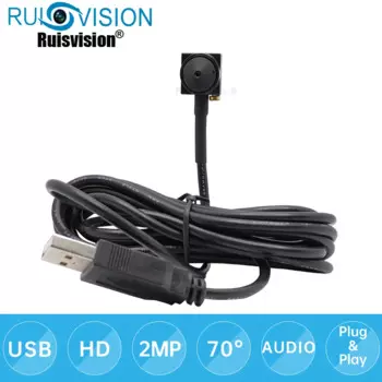 Мини-камера видеонаблюдения HD 2,0 p/2 Мп с объективом 3,7 мм и USB