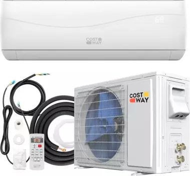 Мини-кондиционер и обогреватель 12000BTU, 20 SEER2 115 В, настенный блок переменного тока без каналов, охлаждение помещений до 750 кв. м. Ft, Energy