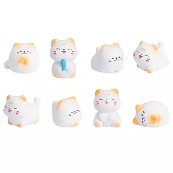 Мини-кот MOONBIFFY полимерная статуэтка