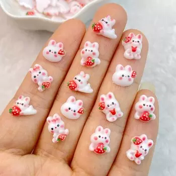 Мини-кролики из полимера TSXJY 30 шт.