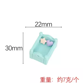 Мини-кровать из смолы MINISO