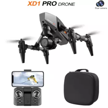 Мини-Квадрокоптер XD1 Pro с двойной камерой, Wi-Fi, 60 г