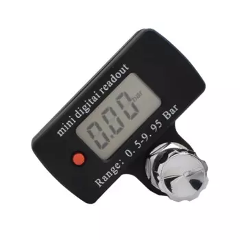 Мини-манометр 0,5-9,95 бар с цифровым дисплеем Настольный HVLP спрей-пистолет, регулятор давления воздуха, манометр, регулятор для пистолета-распылителя