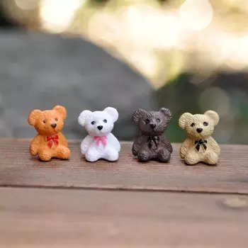 Мини медвежьи фигурки HOTUOCHO