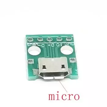 Мини Micro USB к DIP адаптеры JCD