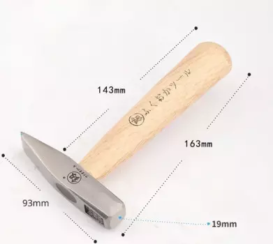 Мини-молоток LTOOLS Hammer из стали с деревянной ручкой