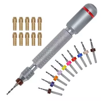 Мини-набор ручных сверл, 21 шт./компл