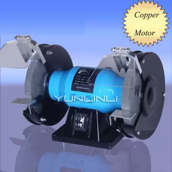 Мини-настольная шлифовальная машина, бытовой микрополировальный шлифовальный станок, электрическая точилка для ножей, 220 В, 250 Вт, 6 дюймов