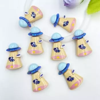 Мини НЛО кабошоны для декорирования TSXJY