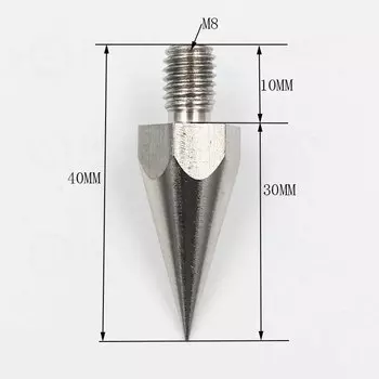 Мини-ножной винт Feetscrew для призмы QASE, углеродное волокно, 1 шт.