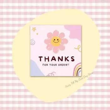 Мини-открытки с благодарностью MOONBIFFY 50 шт.