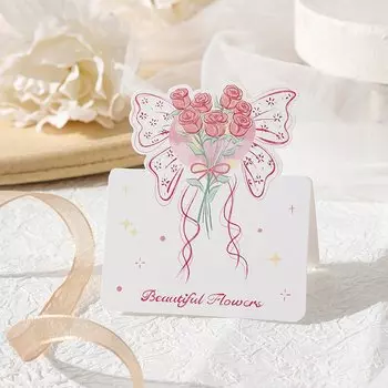 Мини-открытки с благодарностью MOONBIFFY