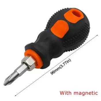 Мини отвертка HARKO крестовая/щелевая никель-хромовый стальной сплав