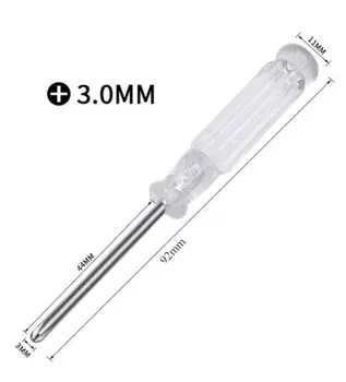 Мини-отвертка MOONBIFFY 3 мм прозрачная