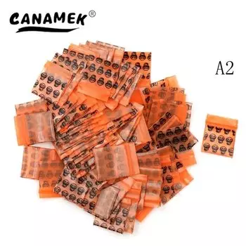 Мини-пакеты на молнии CANAMEK, 100 шт.