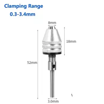 Мини-патрон для дрели 0,3-8 мм
