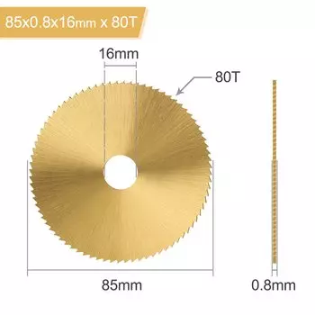 Мини-пила xcan 60/85 мм с титановым покрытием