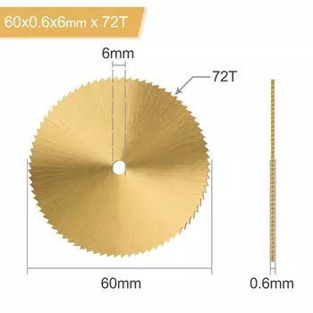 Мини-пила xcan CMCP 22-85 мм HSS M2 для дерева и металла
