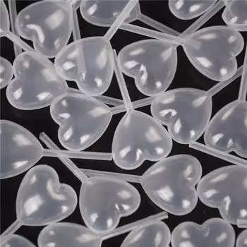 Мини пипетки для кексов SDJZT 50 шт., 4 мл, прозрачные