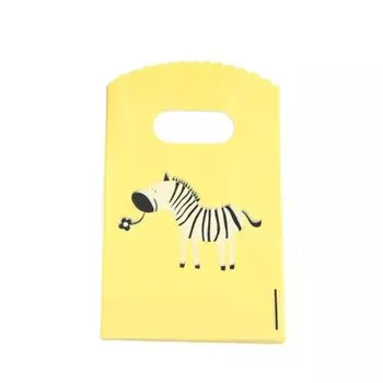 Мини подарочные пакеты FOUYIM с принтом зебра